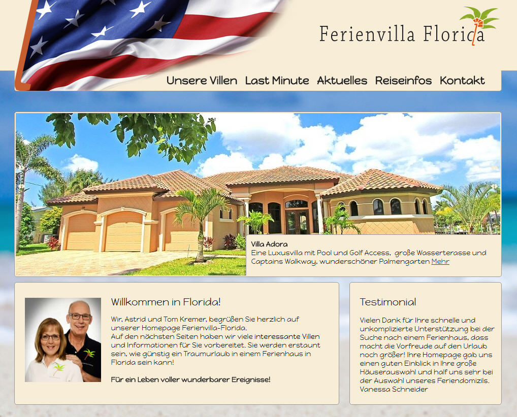 Vacation Rentals in SW Florida - Waterfront Home/Villa with Pool