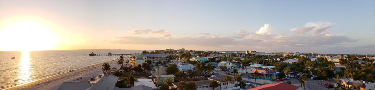 Fort Myers Beach Florida - Gulf Coast Sunset 